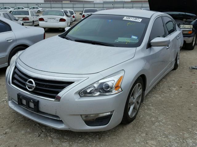 1N4AL3AP0DN580454 - 2013 NISSAN ALTIMA 2.5 SILVER photo 2