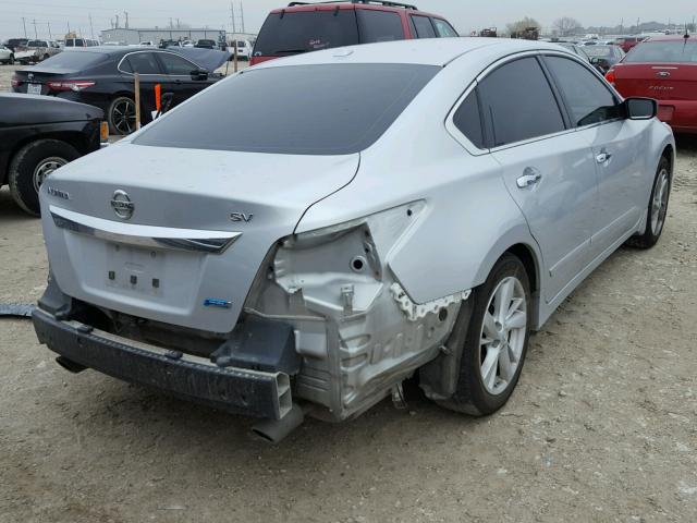 1N4AL3AP0DN580454 - 2013 NISSAN ALTIMA 2.5 SILVER photo 4