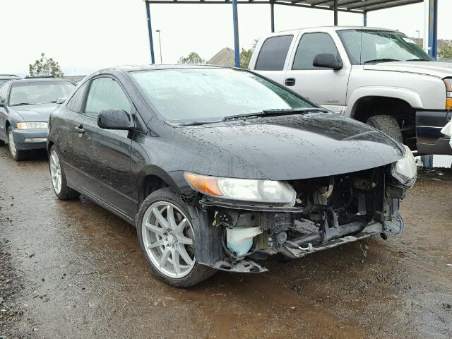 2HGFG215X8H703660 - 2008 HONDA CIVIC SI BLACK photo 1