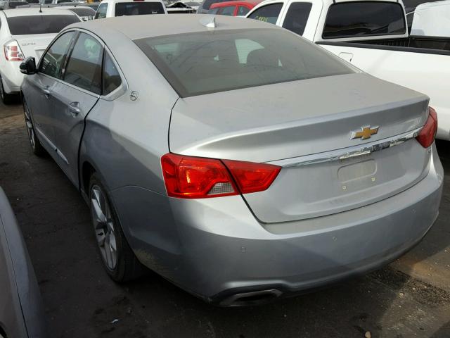 2G1155SL0F9142933 - 2015 CHEVROLET IMPALA LTZ SILVER photo 3