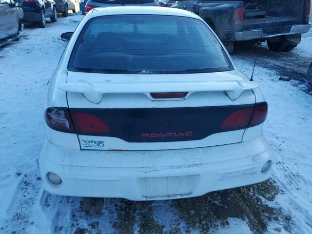 1G2JB524027275202 - 2002 PONTIAC SUNFIRE SE WHITE photo 9