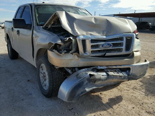 1FTRW12W78FB62052 - 2008 FORD F150 SUPER GOLD photo 9