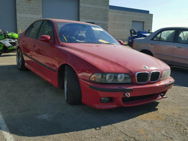 WBSDE93471BZ97860 - 2001 BMW M5 RED photo 1