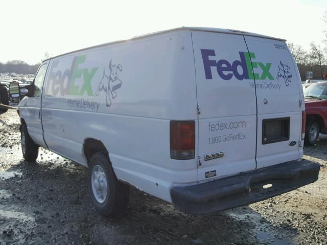 1FTSS34P67DA63456 - 2007 FORD ECONOLINE WHITE photo 3