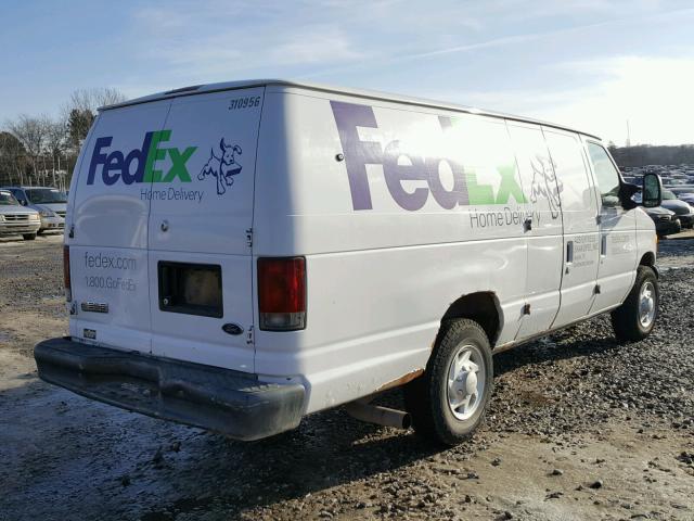 1FTSS34P67DA63456 - 2007 FORD ECONOLINE WHITE photo 4