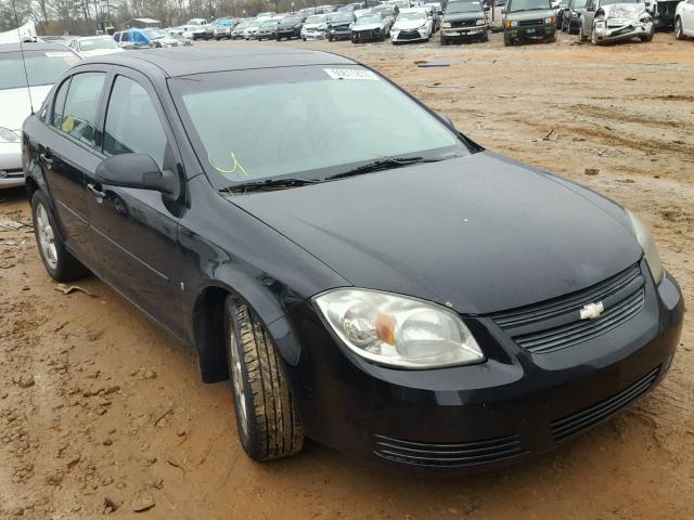 1G1AT58HX97178076 - 2009 CHEVROLET COBALT LT BLACK photo 1