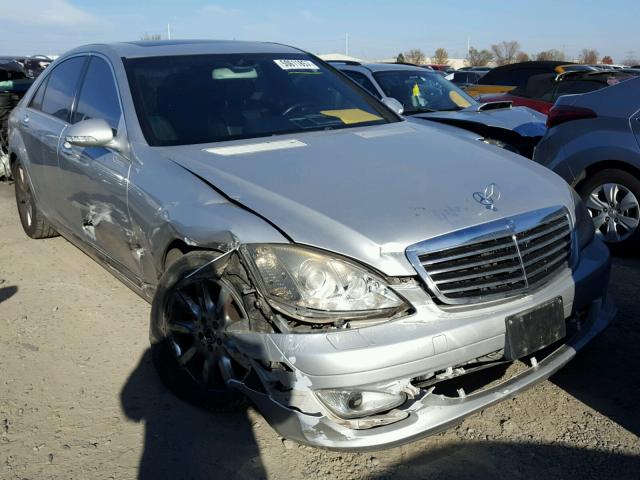 WDDNG71X47A038069 - 2007 MERCEDES-BENZ S 550 SILVER photo 1