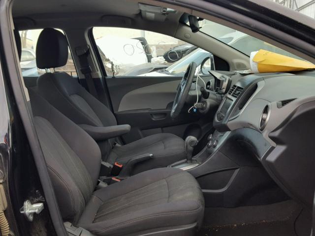 1G1JC5SH4D4254846 - 2013 CHEVROLET SONIC LT BLACK photo 5
