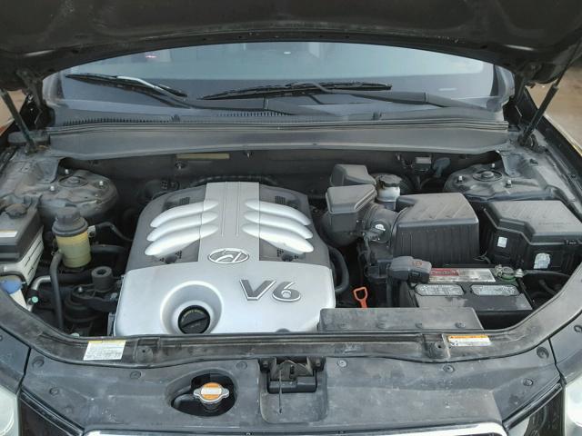 5NMSH73E97H051346 - 2007 HYUNDAI SANTA FE S BLACK photo 7