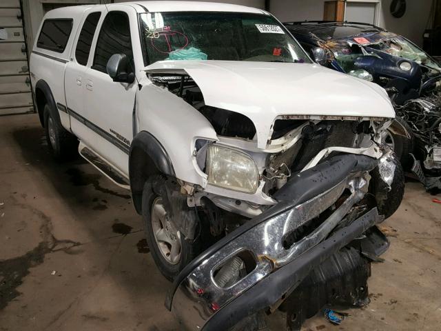 5TBBT44172S318961 - 2002 TOYOTA TUNDRA ACC WHITE photo 1