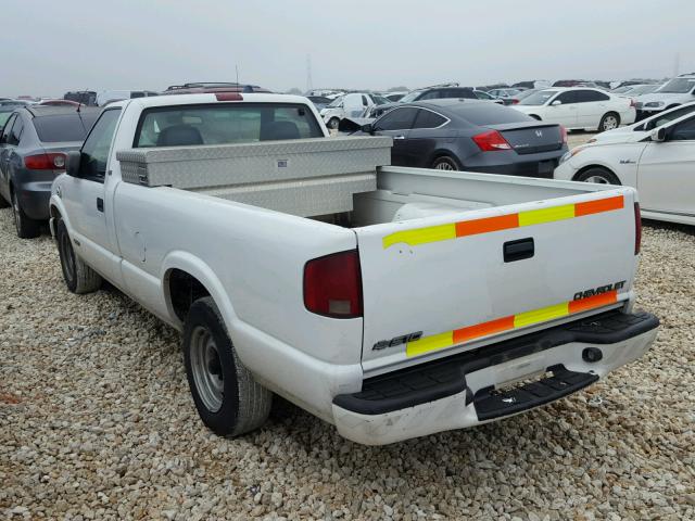 1GCCS14W6YK220528 - 2000 CHEVROLET S TRUCK S1 WHITE photo 3