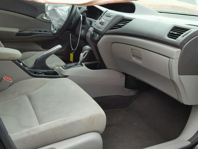 19XFB2F84CE041126 - 2012 HONDA CIVIC EX GRAY photo 5