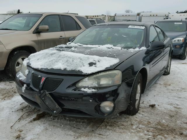 2G2WP522041370932 - 2004 PONTIAC GRAND PRIX BLACK photo 2