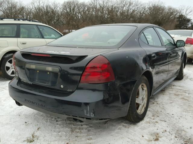 2G2WP522041370932 - 2004 PONTIAC GRAND PRIX BLACK photo 4