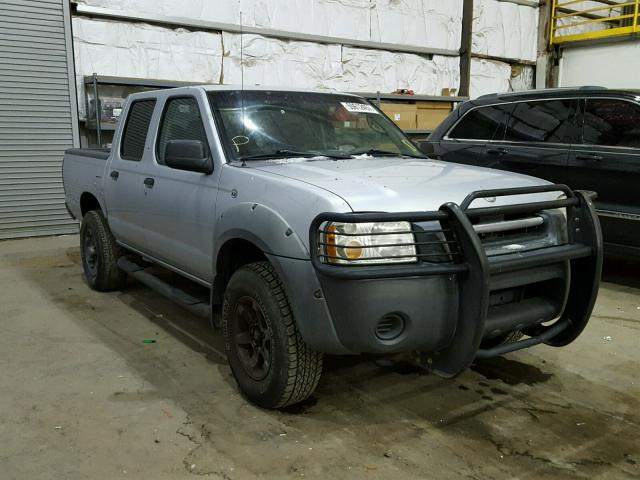 1N6ED27T62C394074 - 2002 NISSAN FRONTIER C SILVER photo 1