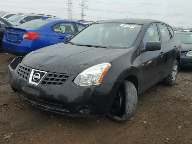 JN8AS58V89W435603 - 2009 NISSAN ROGUE S BLACK photo 2