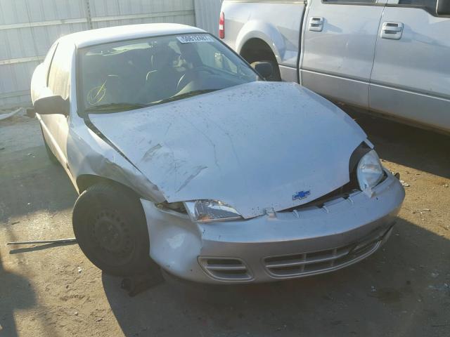 1G1JC124727392785 - 2002 CHEVROLET CAVALIER SILVER photo 1