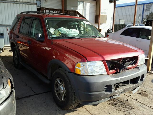 1FMZU72K63UB86784 - 2003 FORD EXPLORER X RED photo 1