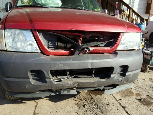 1FMZU72K63UB86784 - 2003 FORD EXPLORER X RED photo 9