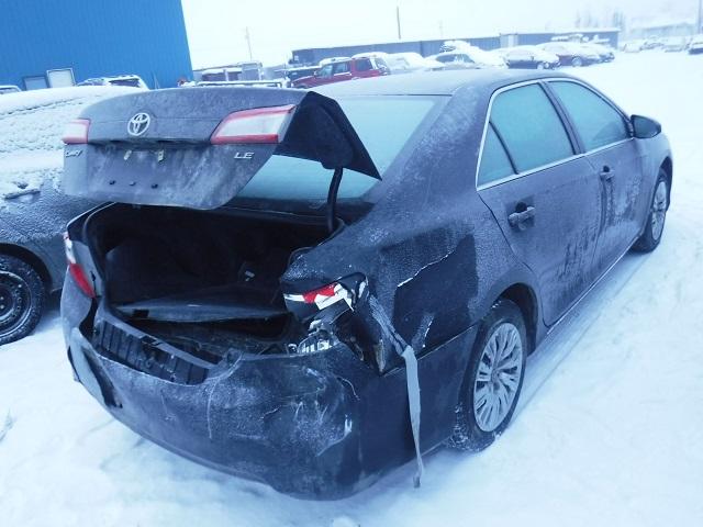 4T1BF1FK8CU085829 - 2012 TOYOTA CAMRY BASE BLACK photo 4