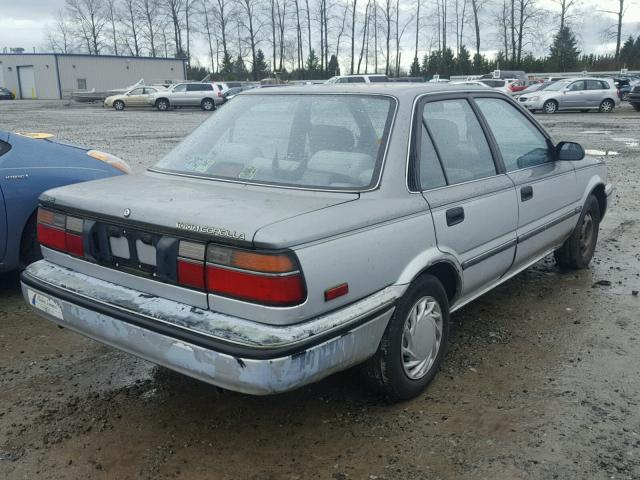 JT2AE93E6J0013556 - 1988 TOYOTA COROLLA LE SILVER photo 4