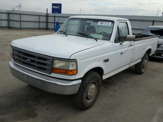 1FTHF25HXVEB99984 - 1997 FORD F250 WHITE photo 2