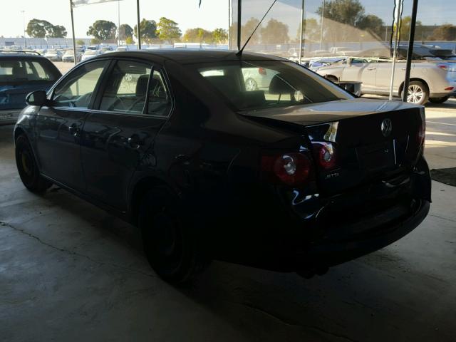 3VWJX7AJ1AM022603 - 2010 VOLKSWAGEN JETTA S 黑色 照片 3