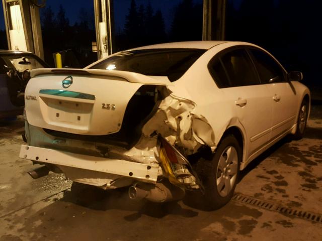 1N4AL21E38N459500 - 2008 NISSAN ALTIMA 2.5 WHITE photo 4