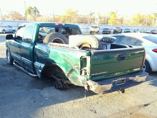 2GCEC19T3Y1310370 - 2000 CHEVROLET SILVERADO GREEN photo 3