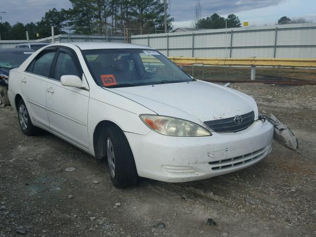 4T1BE32K03U184617 - 2003 TOYOTA CAMRY LE WHITE photo 1