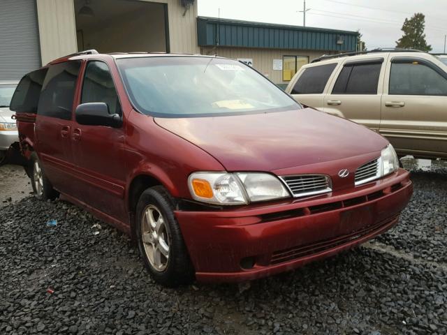 1GHDX03E21D282778 - 2001 OLDSMOBILE SILHOUETTE RED photo 1