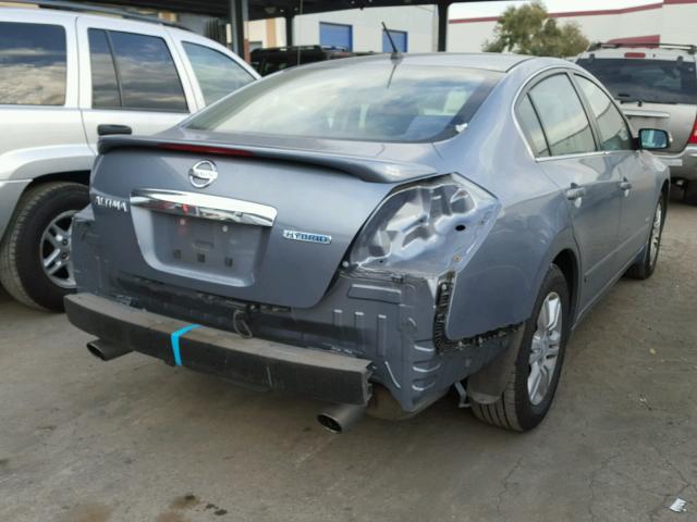 1N4CL2AP9AC114242 - 2010 NISSAN ALTIMA HYB GRAY photo 4