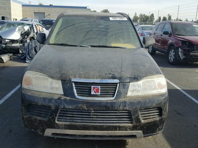 5GZCZ33Z07S834796 - 2007 SATURN VUE HYBRID BLACK photo 9