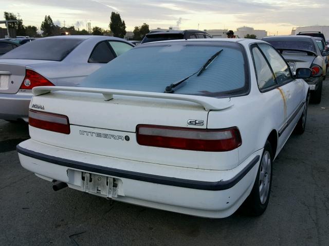 JH4DA9466LS023159 - 1990 ACURA INTEGRA GS WHITE photo 4