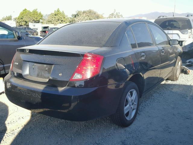 1G8AJ55F17Z114519 - 2007 SATURN ION LEVEL BLACK photo 4