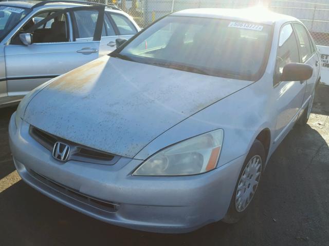 1HGCM55124A073307 - 2004 HONDA ACCORD DX SILVER photo 2