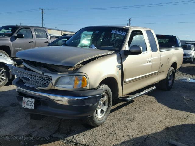 1FTRX17L7XNC25215 - 1999 FORD F150 GOLD photo 2