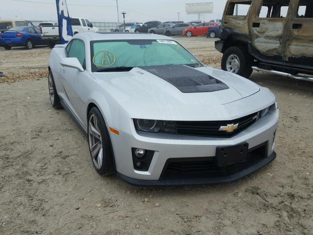 2G1FL1EP3D9800504 - 2013 CHEVROLET CAMARO ZL1 GRAY photo 1