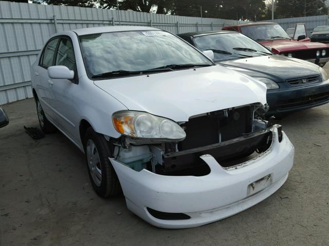 1NXBR32E46Z676182 - 2006 TOYOTA COROLLA CE WHITE photo 1