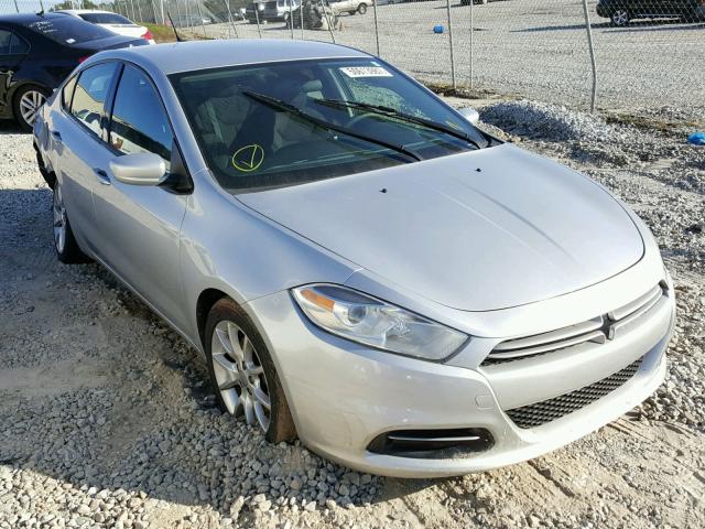 1C3CDFBA3DD233304 - 2013 DODGE DART SXT SILVER photo 1