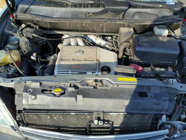 JTJHF10U130314980 - 2003 LEXUS RX 300 GRAY photo 7