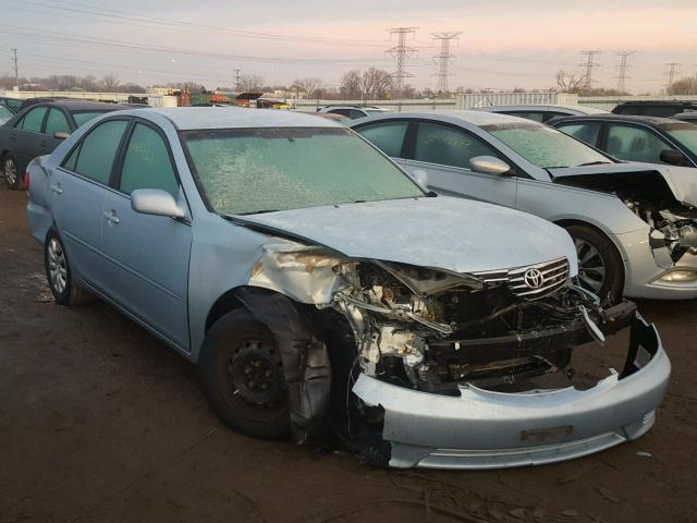 4T1BE30K16U743101 - 2006 TOYOTA CAMRY LE BLUE photo 1