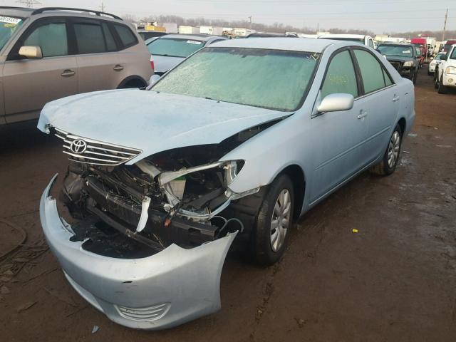 4T1BE30K16U743101 - 2006 TOYOTA CAMRY LE 蓝色 照片 2