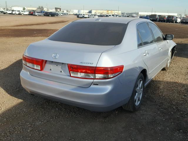 1HGCM66564A068067 - 2004 HONDA ACCORD EX SILVER photo 4