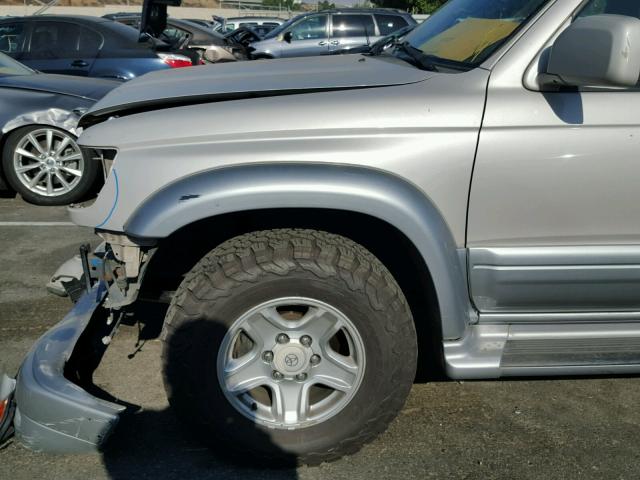 JT3HN87R8Y9040667 - 2000 TOYOTA 4RUNNER LI GRAY photo 9