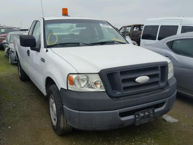 1FTRF12W87KD53999 - 2007 FORD F150 WHITE photo 1