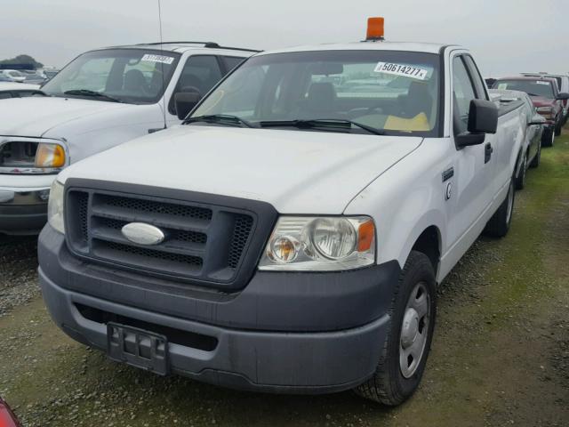 1FTRF12W87KD53999 - 2007 FORD F150 WHITE photo 2