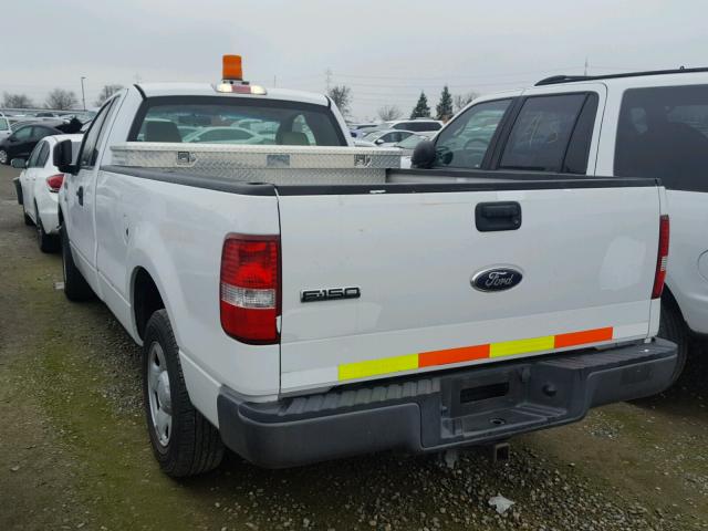 1FTRF12W87KD53999 - 2007 FORD F150 WHITE photo 3