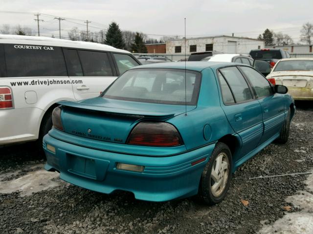 1G2NW55M1SC815178 - 1995 PONTIAC GRAND AM G GREEN photo 4