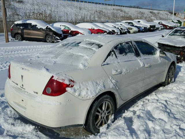 1G2ZG558864158039 - 2006 PONTIAC G6 SE1 WHITE photo 4